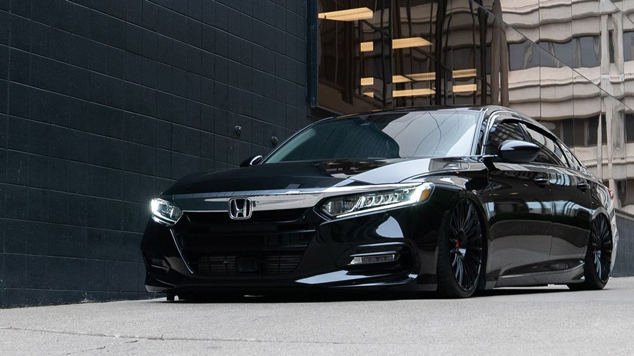 Black Honda Accord